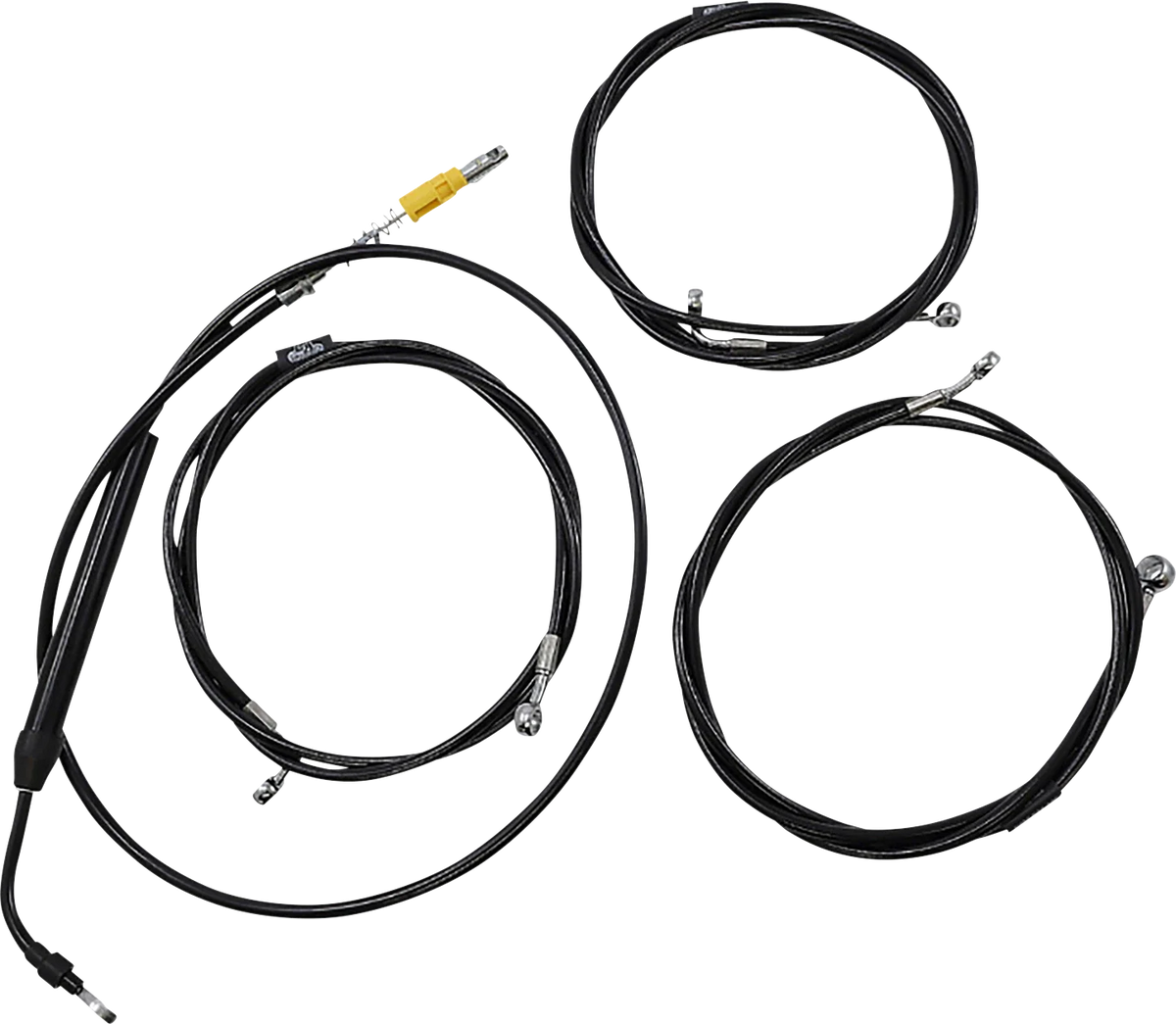 Handlebar Cable/Brake Line Kit for LA Choppers Stock Ape Hanger