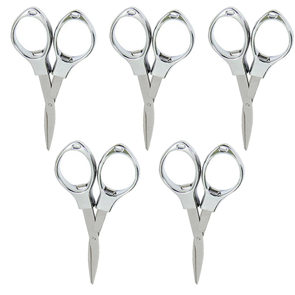Mini Folding Scissors for Pocket Travel Crafts Tool