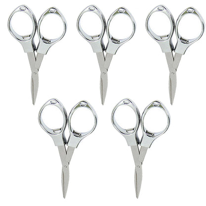 Mini Folding Scissors for Pocket Travel Crafts Tool