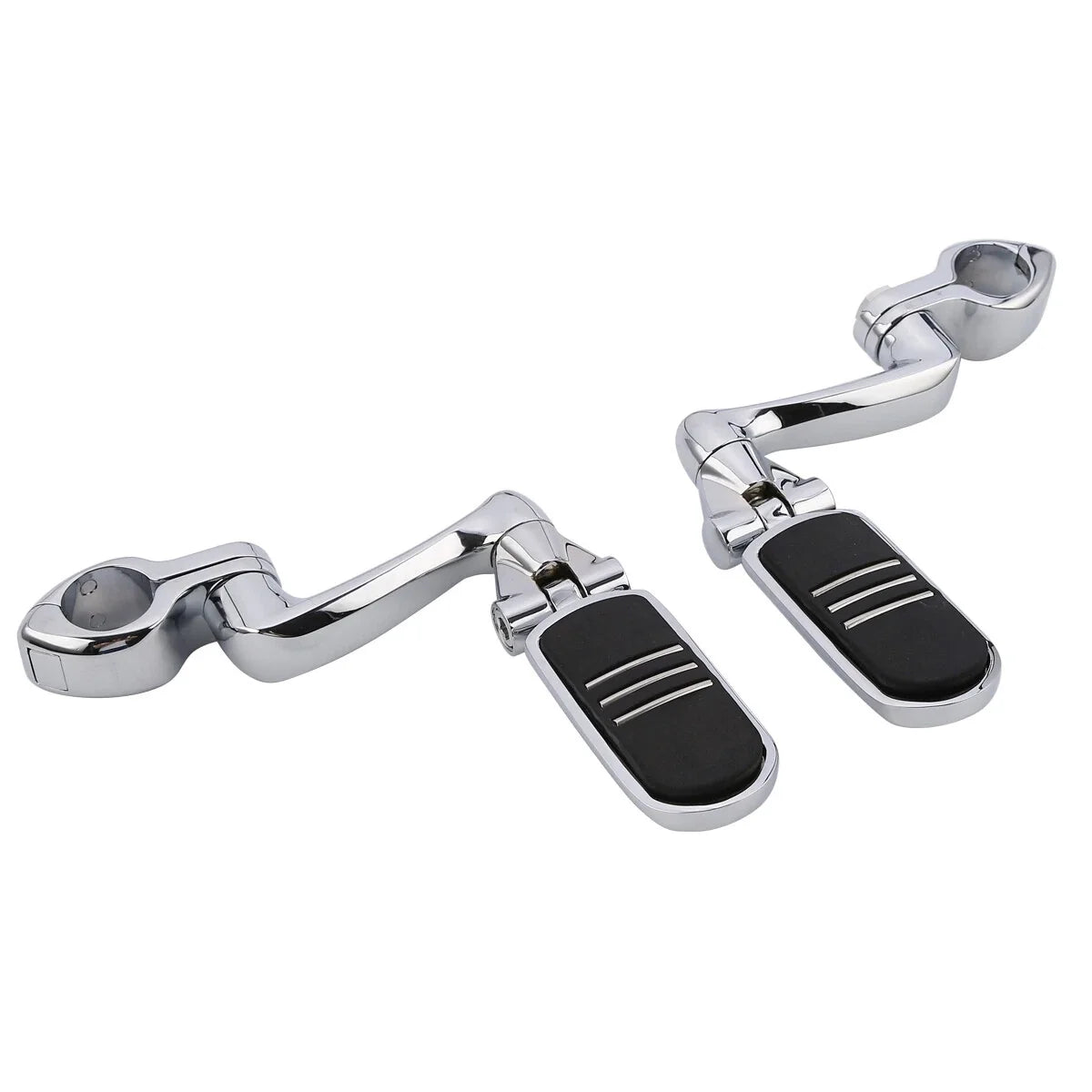 360 Adjustable Highway Foot Pegs for Motorcycle (Universal Fit)