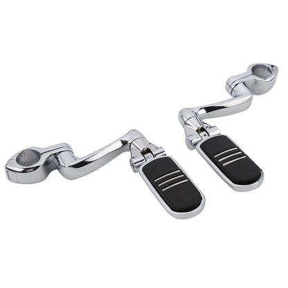 360 Adjustable Highway Foot Pegs for Motorcycle (Universal Fit)