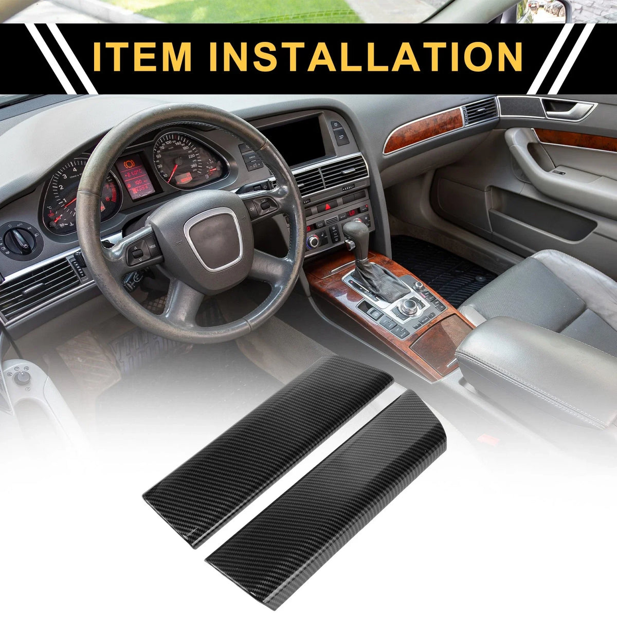 Set of 2 Door Handle Protectors for Ford F-150 (2021–2024)