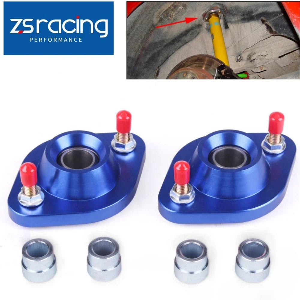 Blue Shock Top Mount Set for BMW E30 E46 Z3 (1982–2006) Pillow Ball Camber Plate