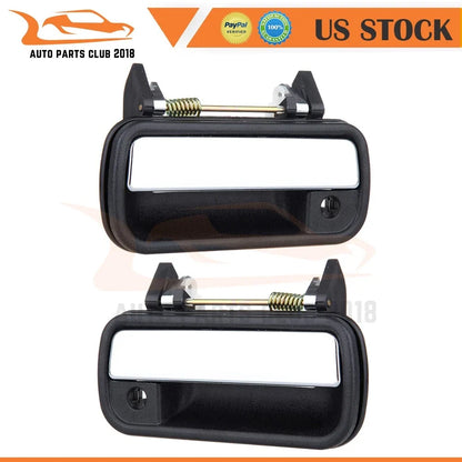 Set of 2 Chrome Exterior Door Handles for Toyota Pickup 4Runner (1989–1995)