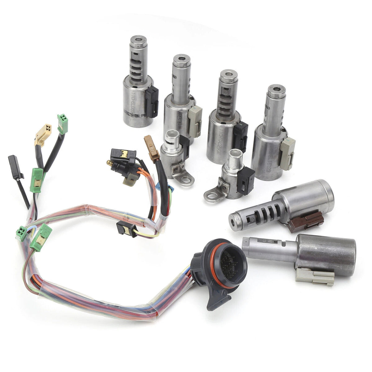 Transmission Solenoid Kit with Harness for Ford Mazda Lincoln (AF21, TF-81SC)