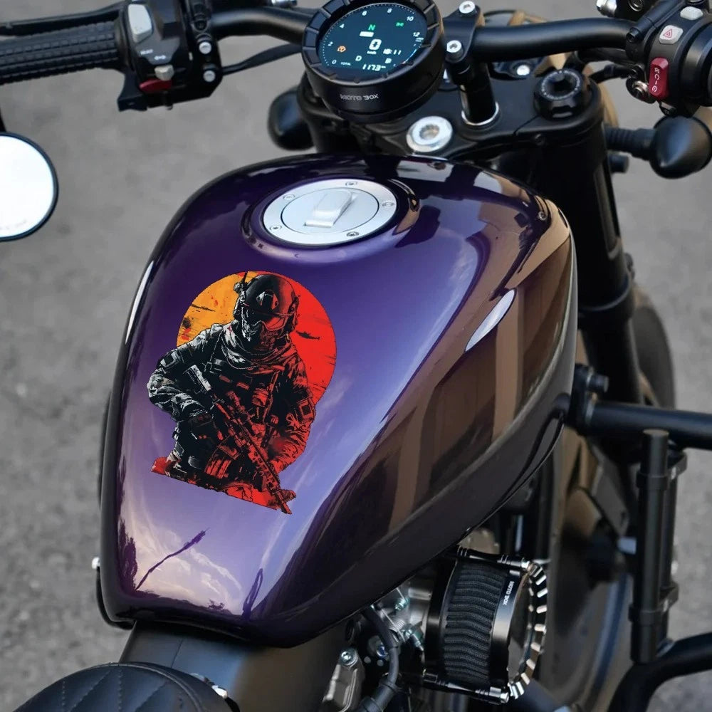2X Armed Special Forces Stickers for Car Windows Motorcycle
