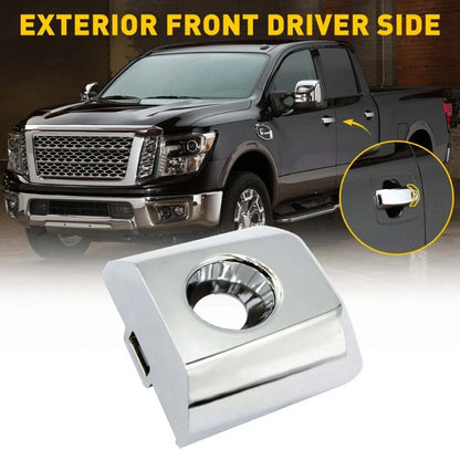 Left Driver Door Key Bezel Handle Cover for Nissan Titan (2004–2018) 80647ZC00A