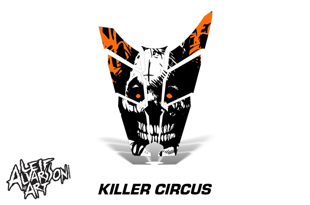 Sled Hood Graphic Decals for Polaris PROR, RMK, Rush (2011–2016)