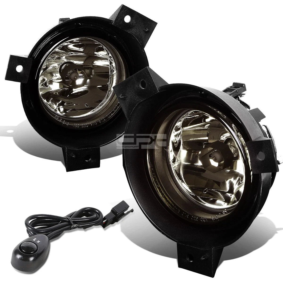 Chrome Housing Headlight, Amber Corner Side, Smoked Fog Switch for Ranger (2001–2003)