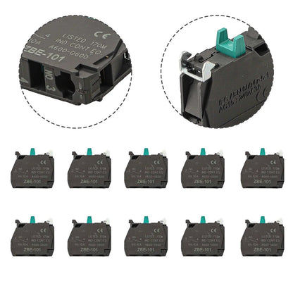 Set of 10 Screw Clamp Terminals ZBE101 for Automotive Applications