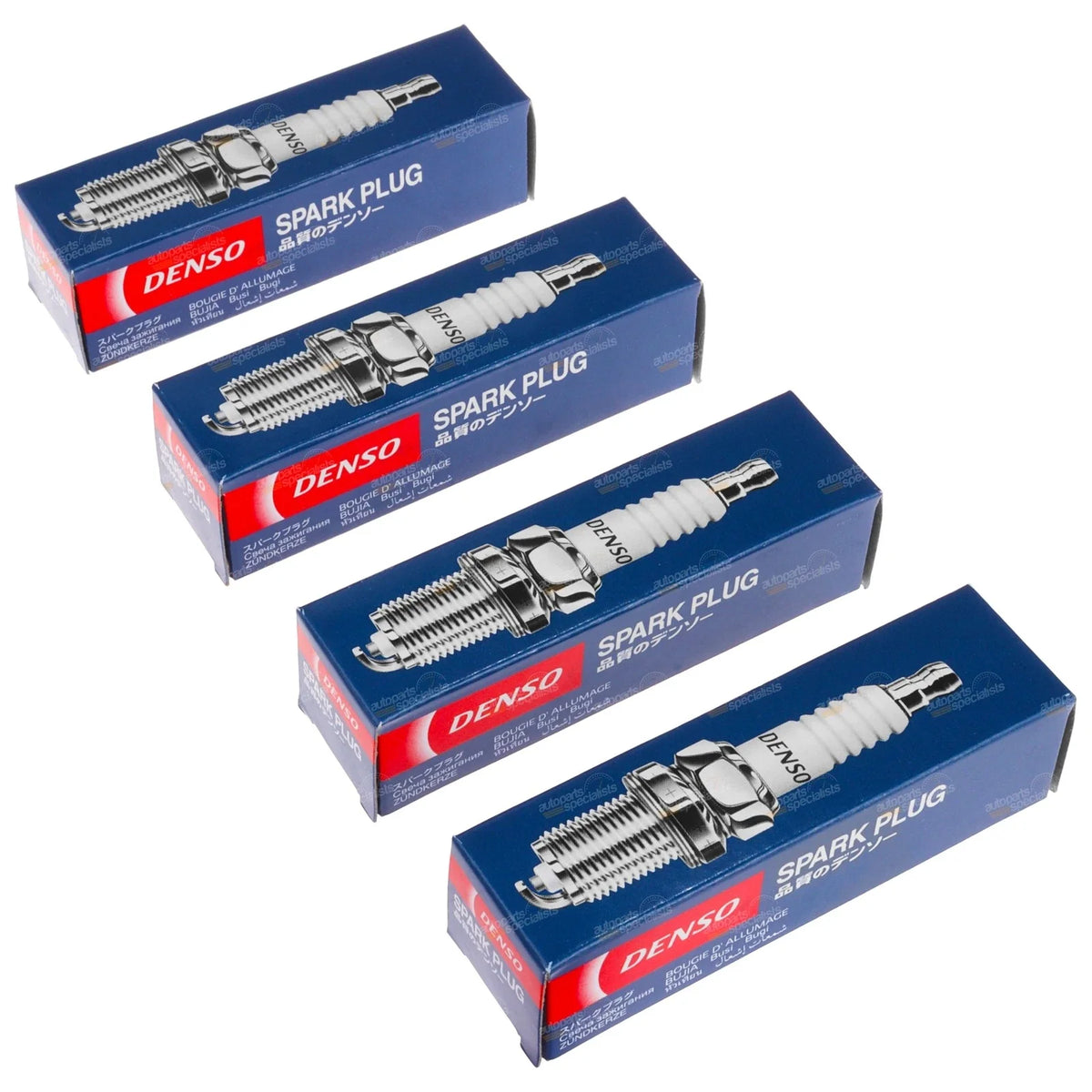 4 x  Nickel Spark Plugs for Datsun 120Y B210 (1974-1979)