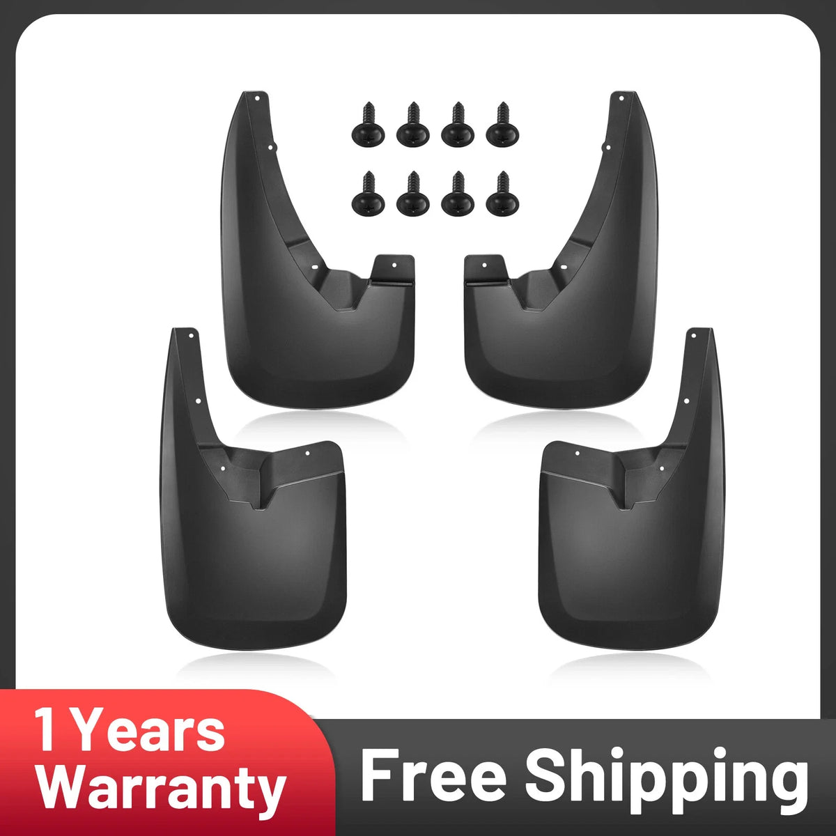 Splash Guards Mud Flaps for Ram 1500 2500 3500 (2009–2018)