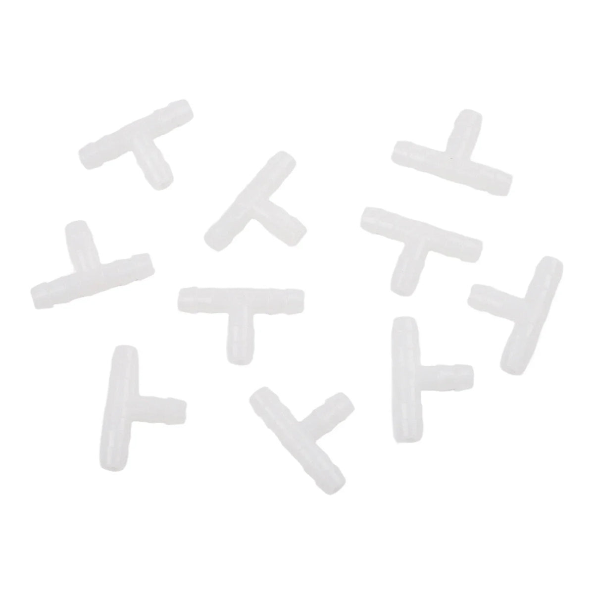 Tee Connector T-Hose Fittings for Air Pump (Plastic Material)