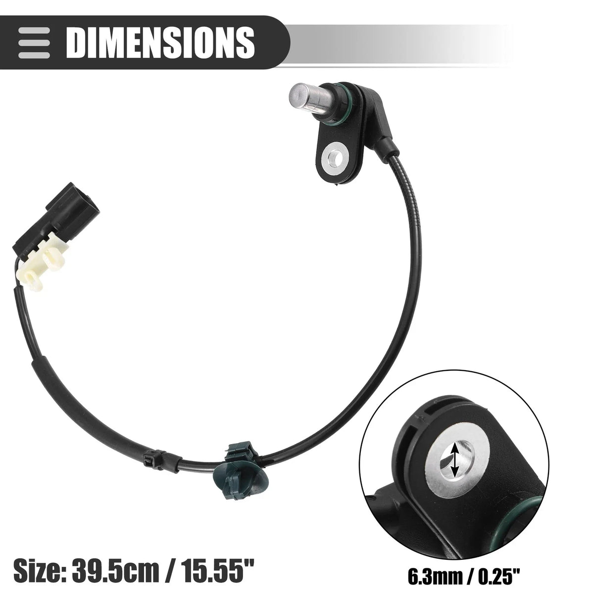 AB312C216AC Rear Left ABS Wheel Speed Sensor for Ford Ranger T6 (2011–2017)
