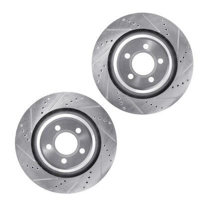 Drilled and Slotted Rotors for Dodge Challenger (2008–2023) ALX-PAU-DF-7002-39021-CLA1