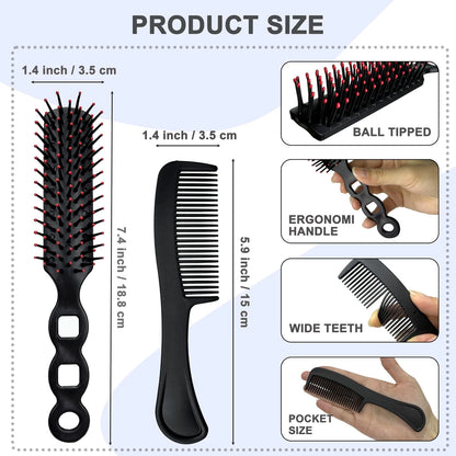 100 Pcs Hair Brush and Comb Set for Homeless