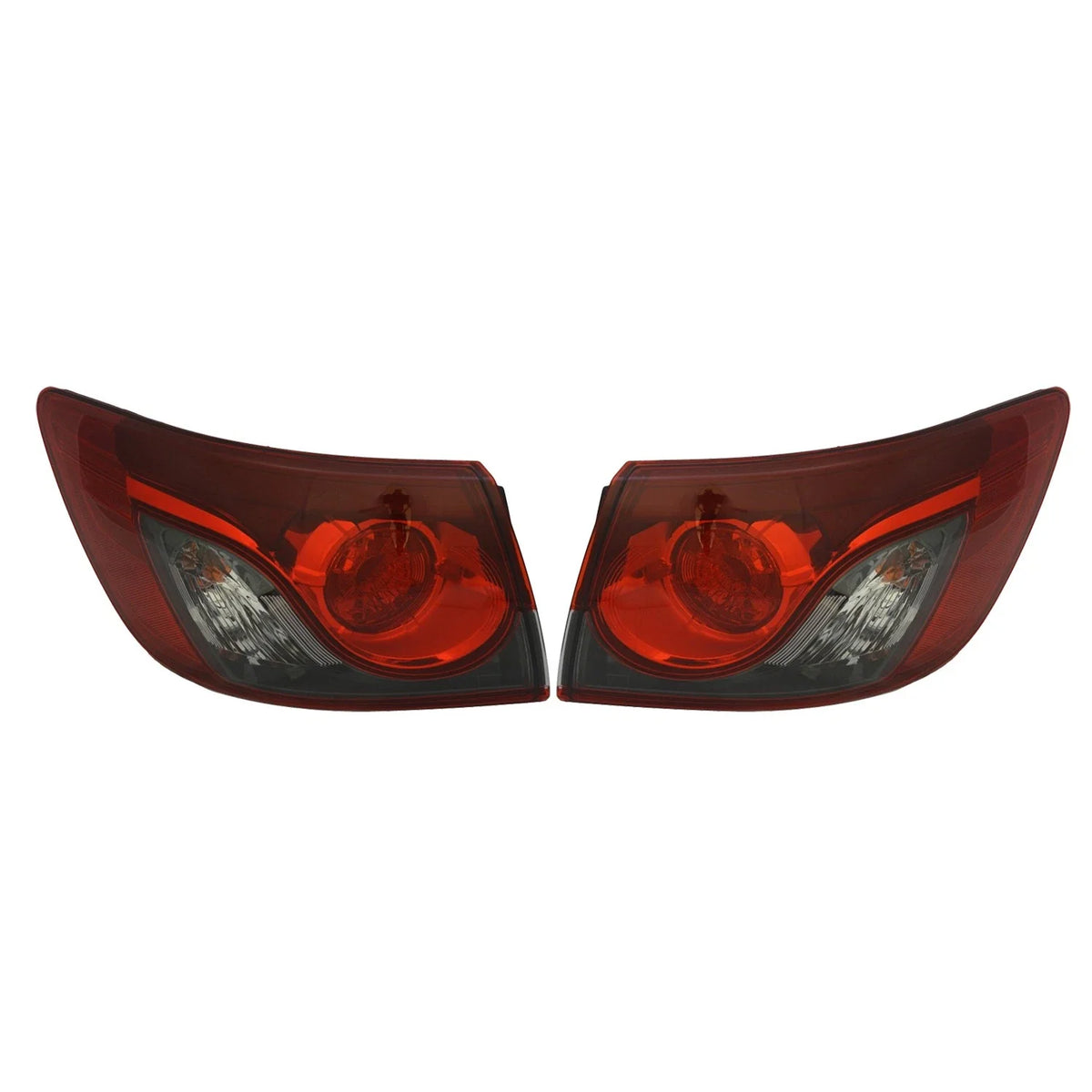 Set of 2 TYC Outer Tail Light Lamp Assemblies for Mazda CX-9 (2013–2015)