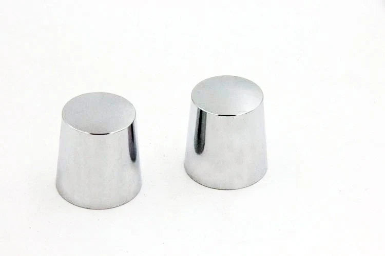 Billet Chrome Handle Bar Ends for Kawasaki Ninja 250 500 650R (2008–2012)