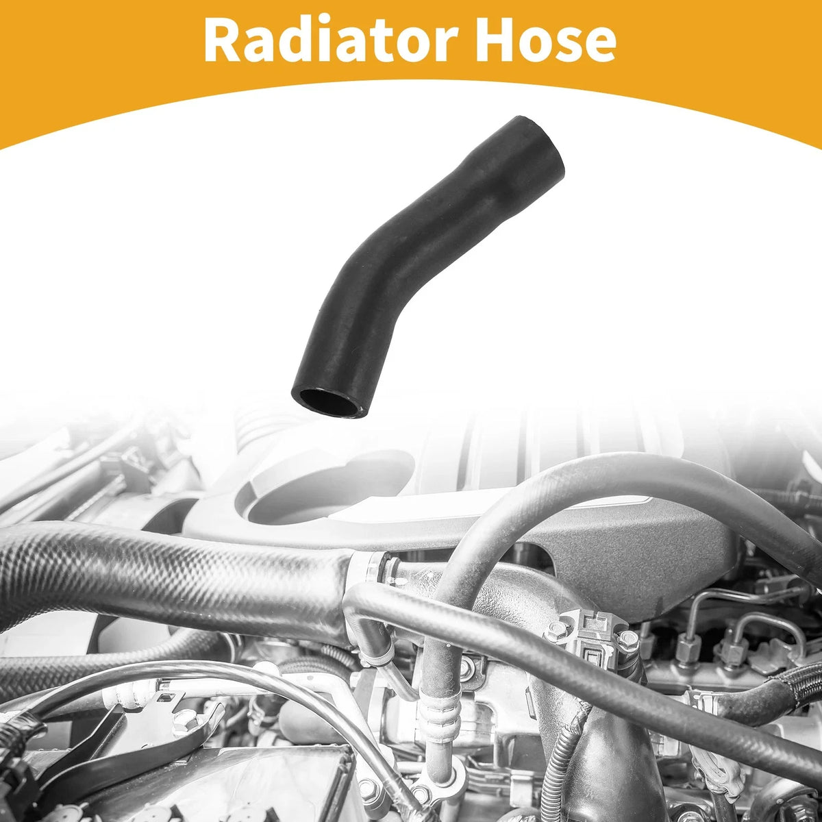Radiator Hose for Mercedes-Benz C250 (2012–2015) No.A2712030282 Rubber