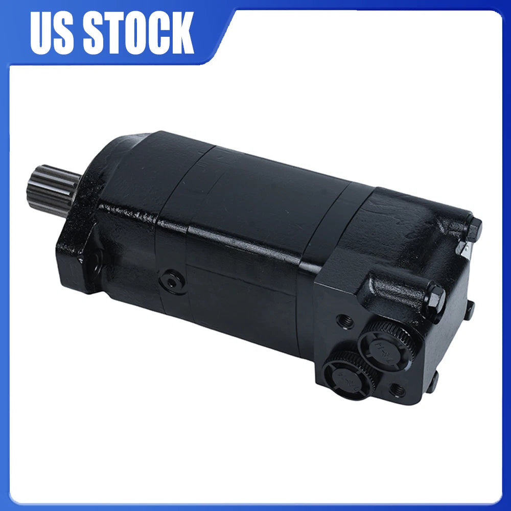 305943 Hydraulic Motor for Broce CR350 Broom Sweeper (14-Tooth Splined)