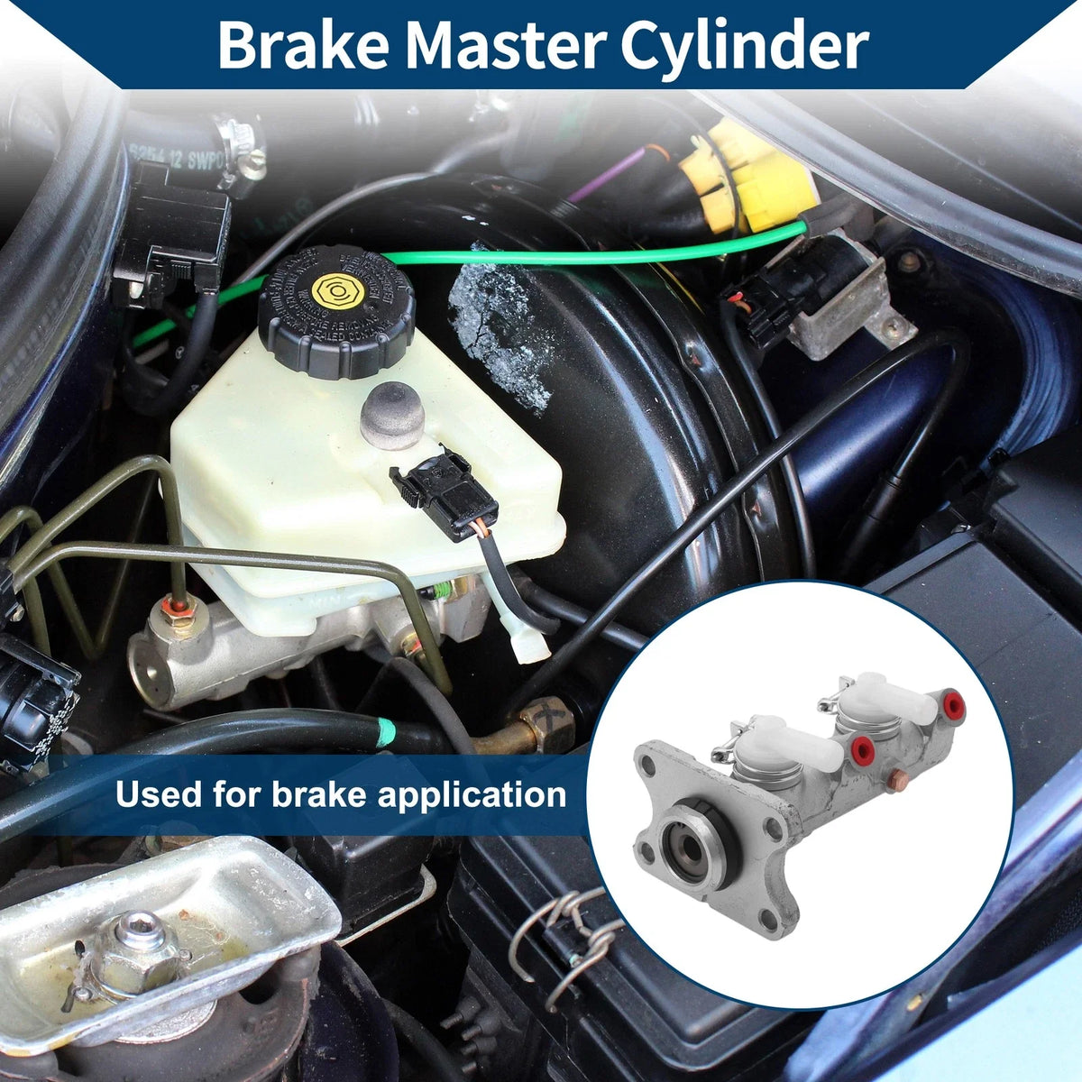 Brake Master Cylinder No. 4720126530 for Toyota Hiace Van (1989–2006)