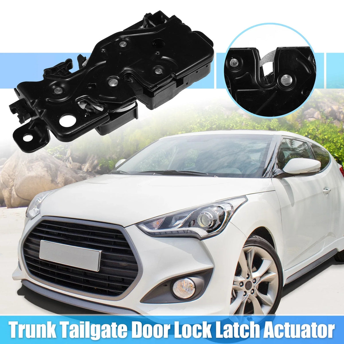 Rear Trunk Tailgate Door Lock Actuator for BMW X3 X4 X5 X7 (2018–2023)