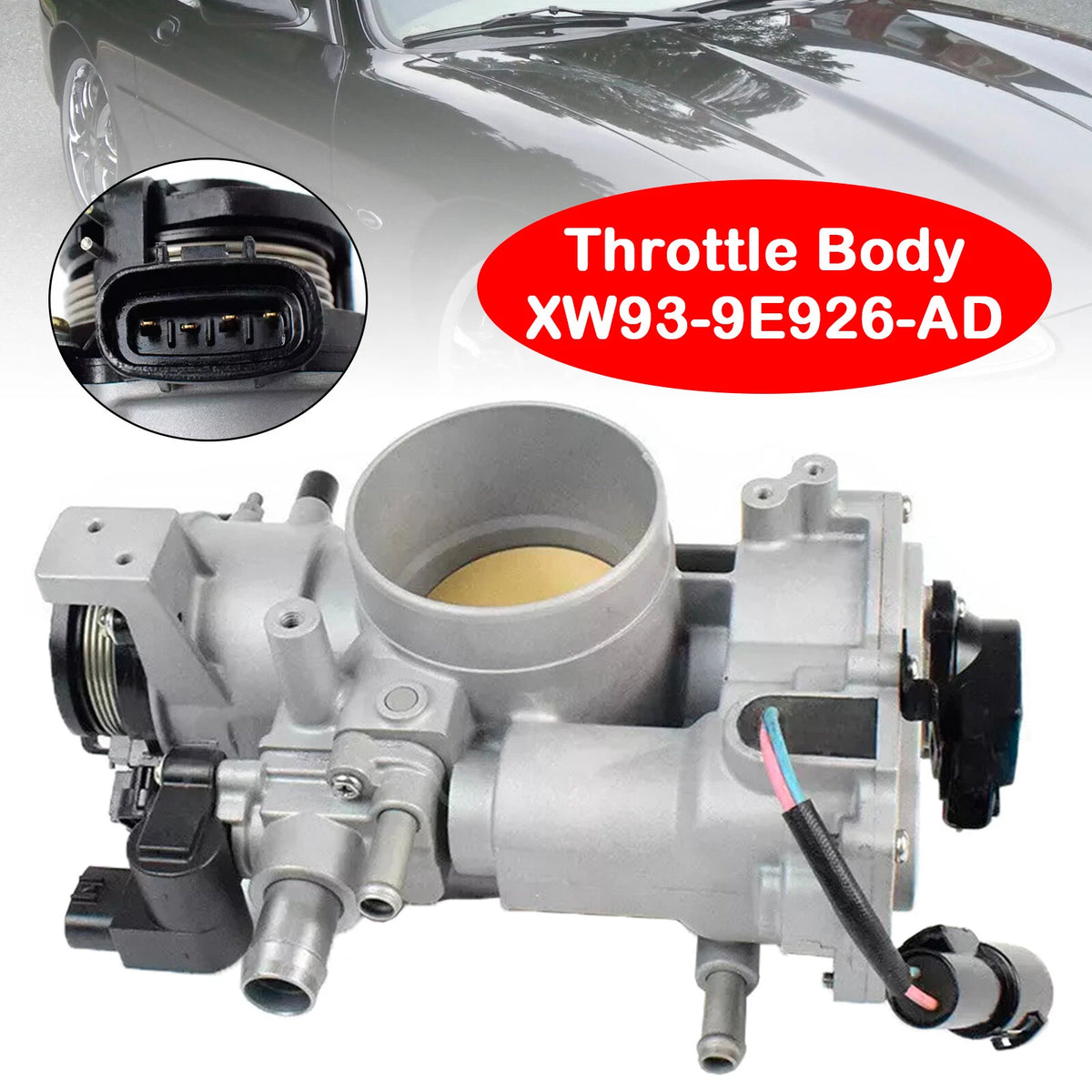 Throttle Body for Jaguar XJ8 Vanden Plas (1998–2003) XW93-9E926-AD
