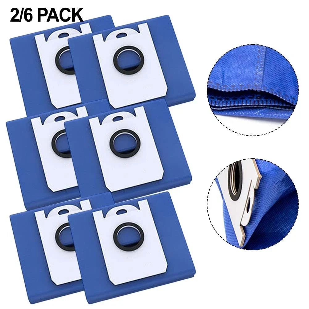 Set of 4 Disposable Dust Bags for Compatible Models (Effective Dirt Capture)