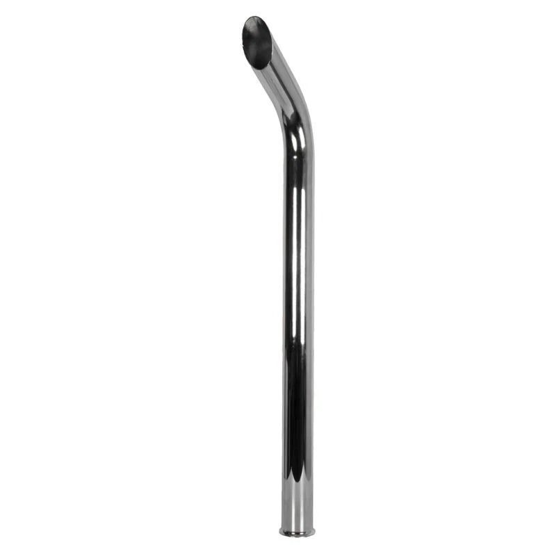 Curved Chrome Exhaust Stack Pipe for John Deere Tractor 4240 3020 (48")