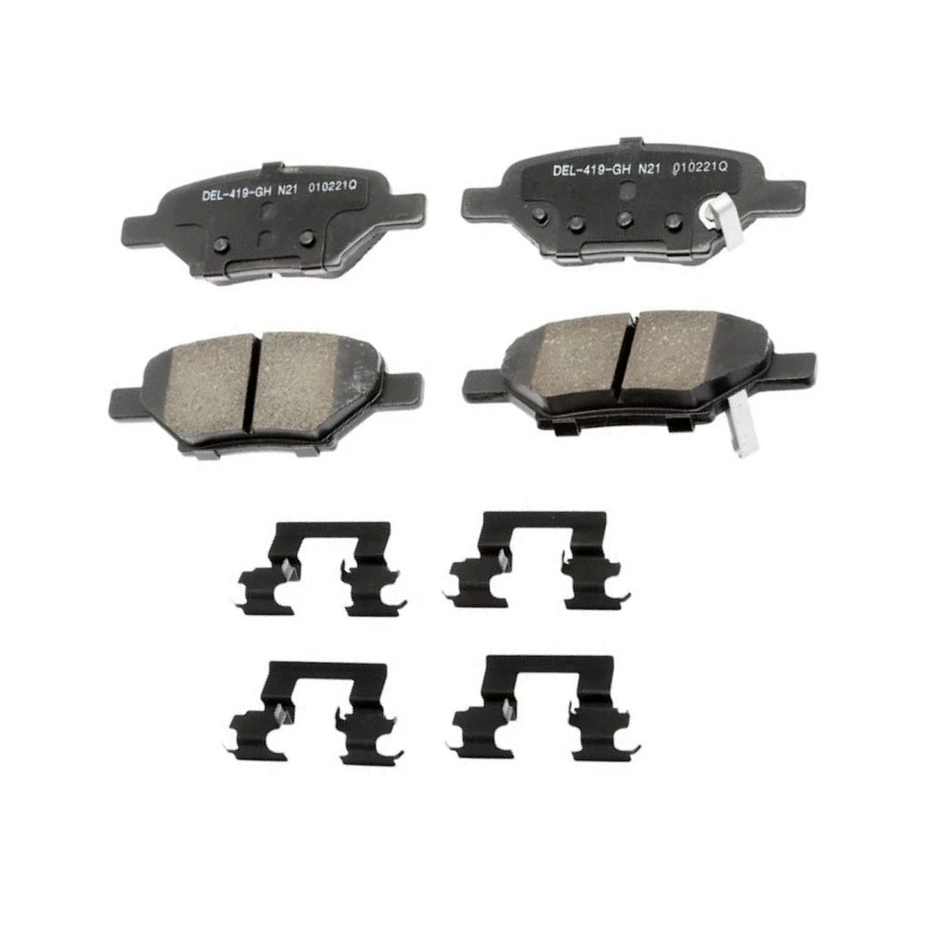 Set of 4 Disc Brake Pads for Saturn Aura (2007–2009) OLX-ACD17D1033CHF1-CL360A56