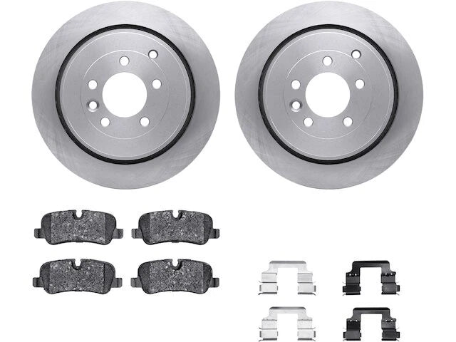 Brake Pad and Rotor Kit for Land Rover LR3 (2005–2009) 45476PDVX