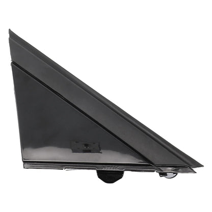 2X Door Mirror Flag Cover Moldings for FIAT 500 (2012–2019) Gloss Black