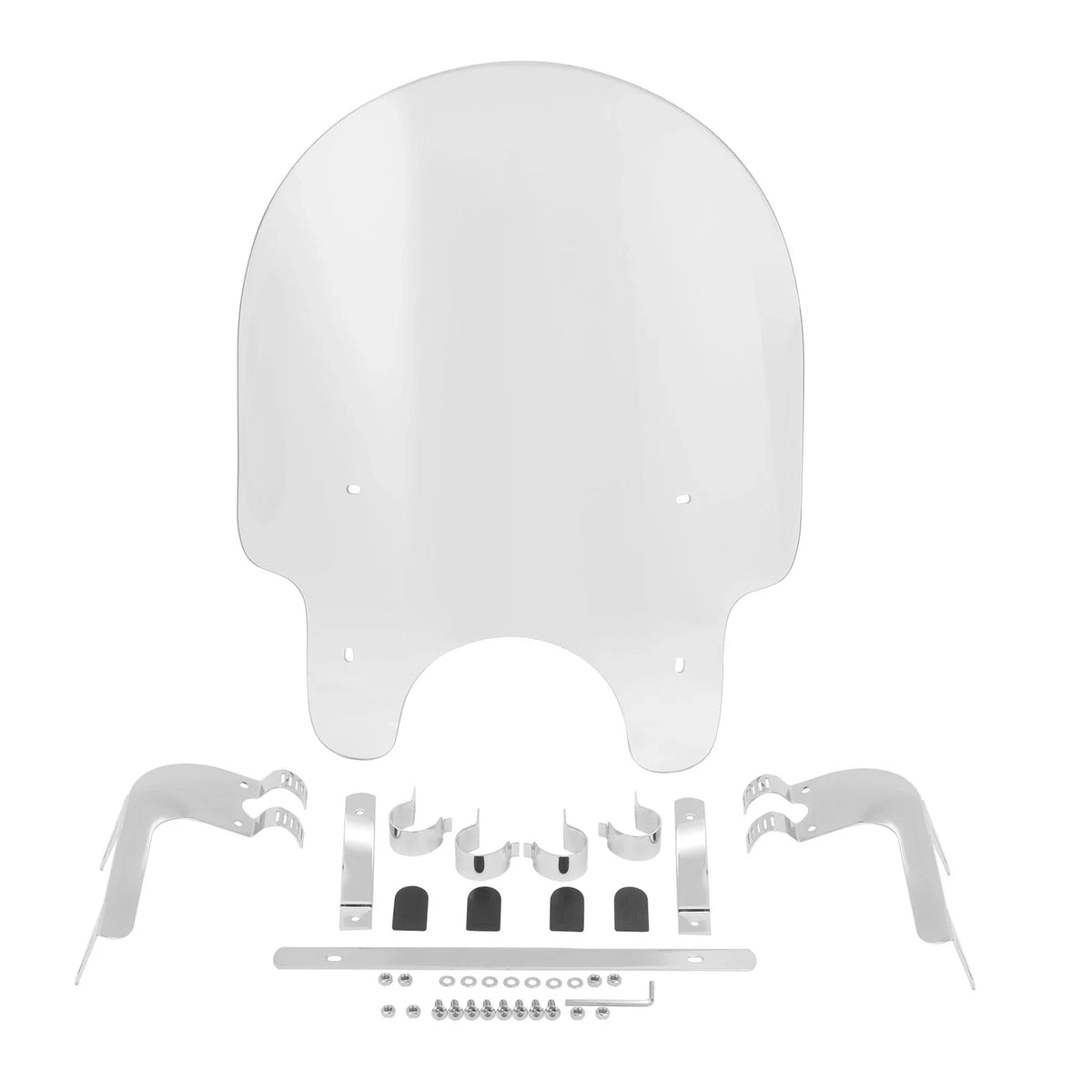Windscreen for Harley Sportster 883 1200 Dyna (1991–2023) w/ 39mm Clamps