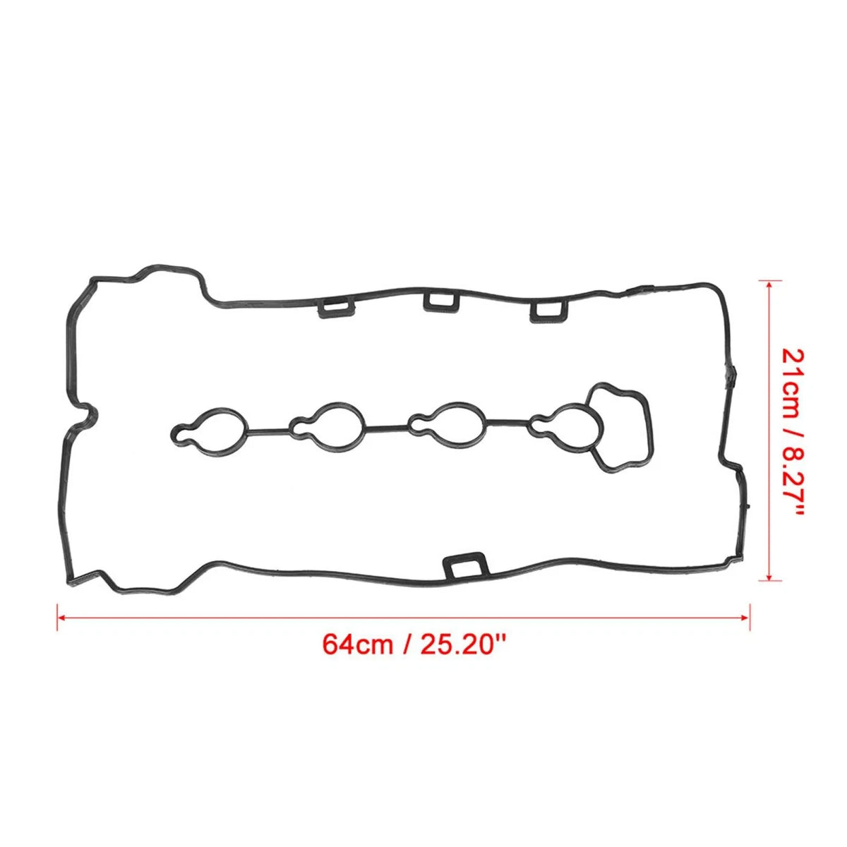 Engine Valve Cover Gasket for Chevrolet Malibu Eco (2013–2014) 2.4L, 12609291