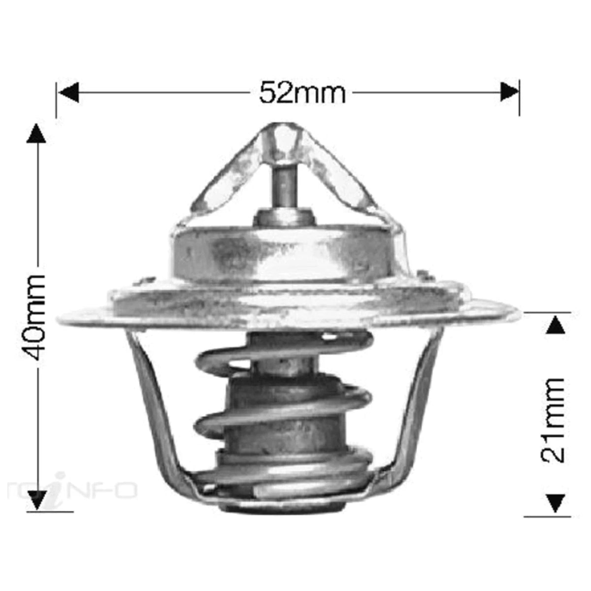 Thermostat 4cyl 1.4L for Chrysler Lancer LA LB (1974 - 1979)