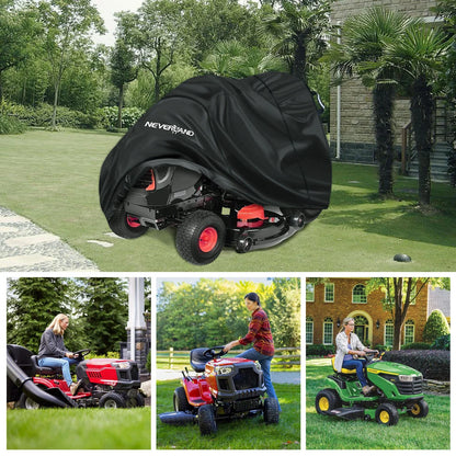 72" Waterproof Tractor Cover for Riding Lawn Mower (Universal Fit)