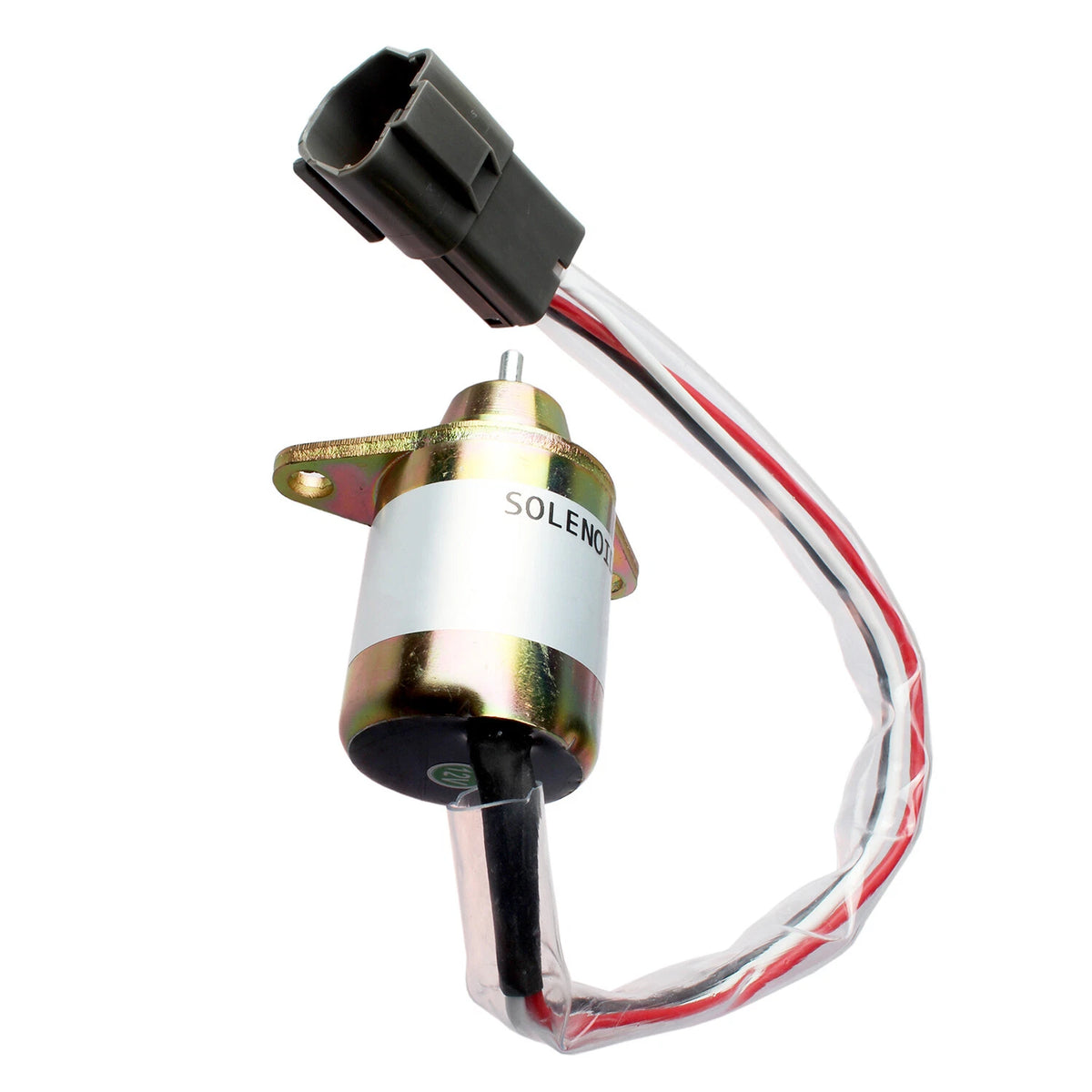 Fuel Shutoff Solenoid 2X for Yanmar Engine 3TNV88 3TNE84 4TNE88 4TNE84 (119233-77932, 1503ES-12S5SUC12S)