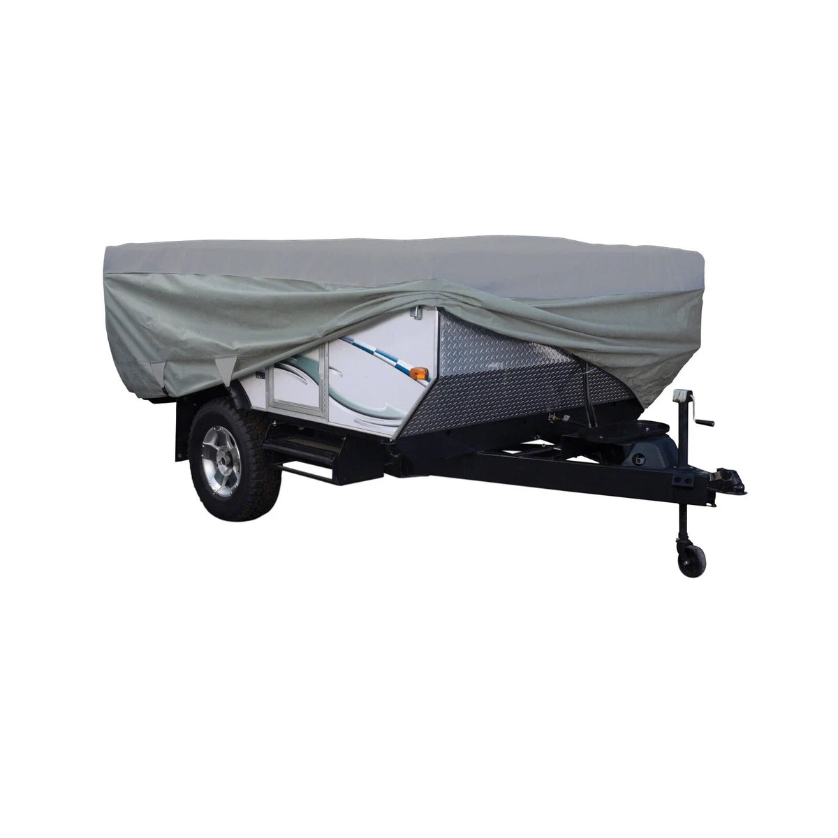 Waterproof Pop Up Folding Camper Tent Trailer Storage Cover 8'-20' L