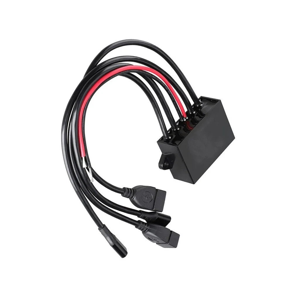 4-Port USB C Fast Charger for Marine Vehicles (DC 12V-24V)