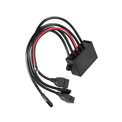 4-Port USB C Fast Charger for Marine Vehicles (DC 12V-24V)