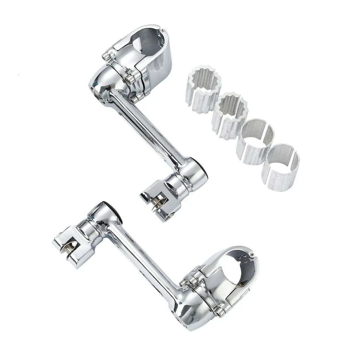 Adjustable Footrests Footpegs Peg Mount for Honda Goldwing GL1800 (2001–2010)