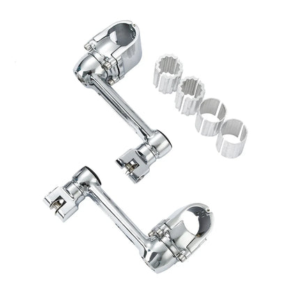 Adjustable Footrests Footpegs Peg Mount for Honda Goldwing GL1800 (2001–2010)