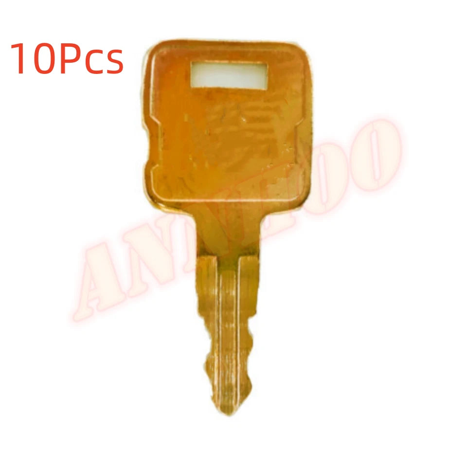 10pcs Ignition Keys for CAT Caterpillar Heavy Equipment