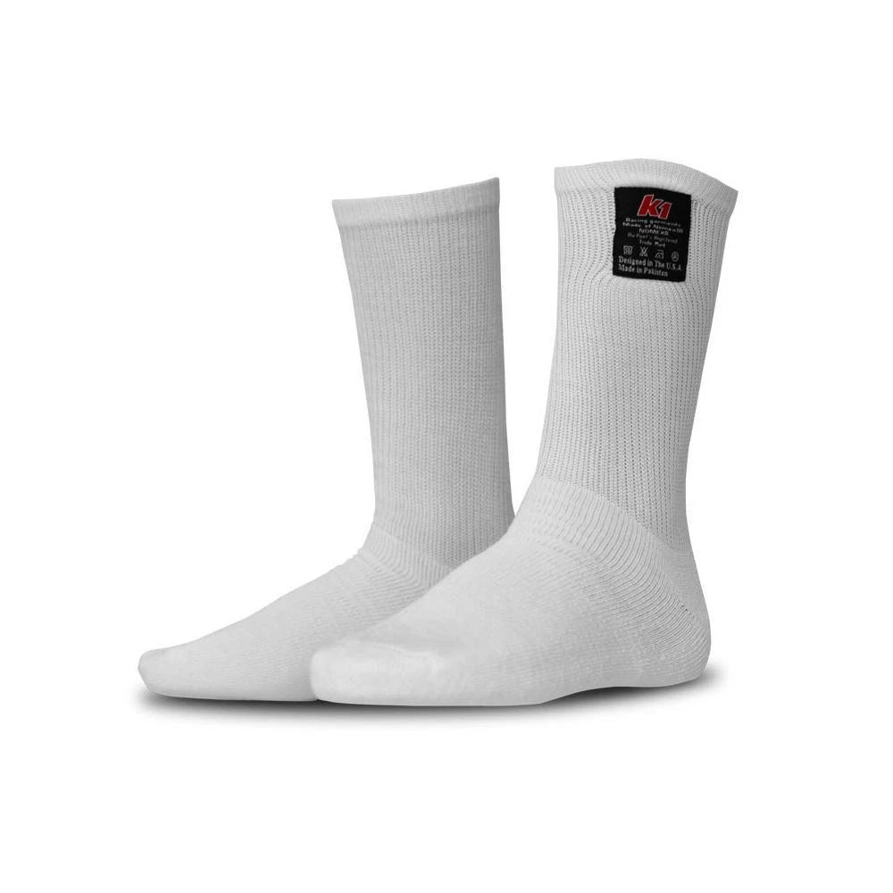 Nomex Socks for K1 RaceGear (Adult Small/Medium) - Black
