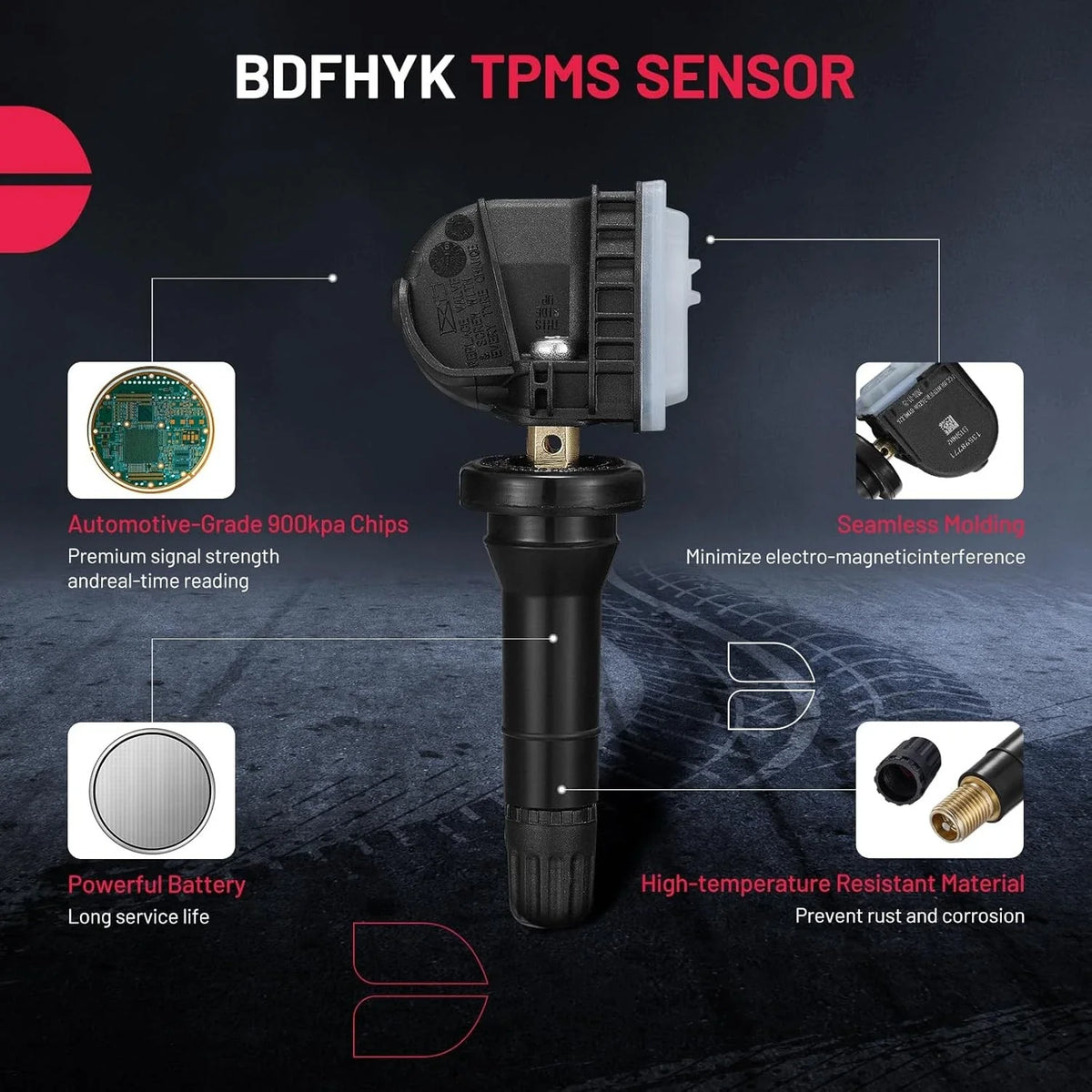 TPMS Tire Pressure Sensor for 2007–2014 Chevrolet Suburban 1500 (315MHz)