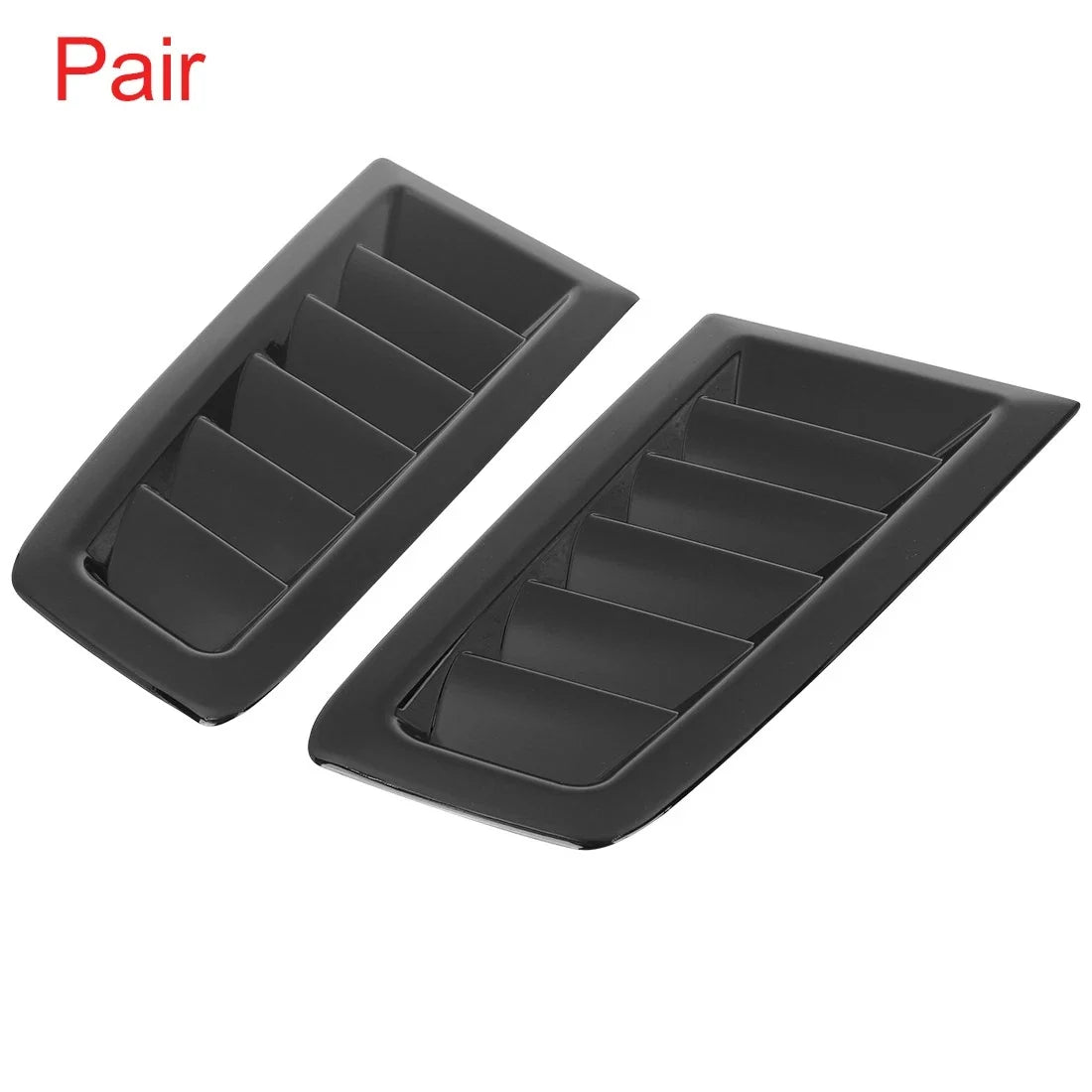 Pair Vent Scoop Decorative Intake Hood Vent for Ford Focus MK2 MK3 (2005–2018)