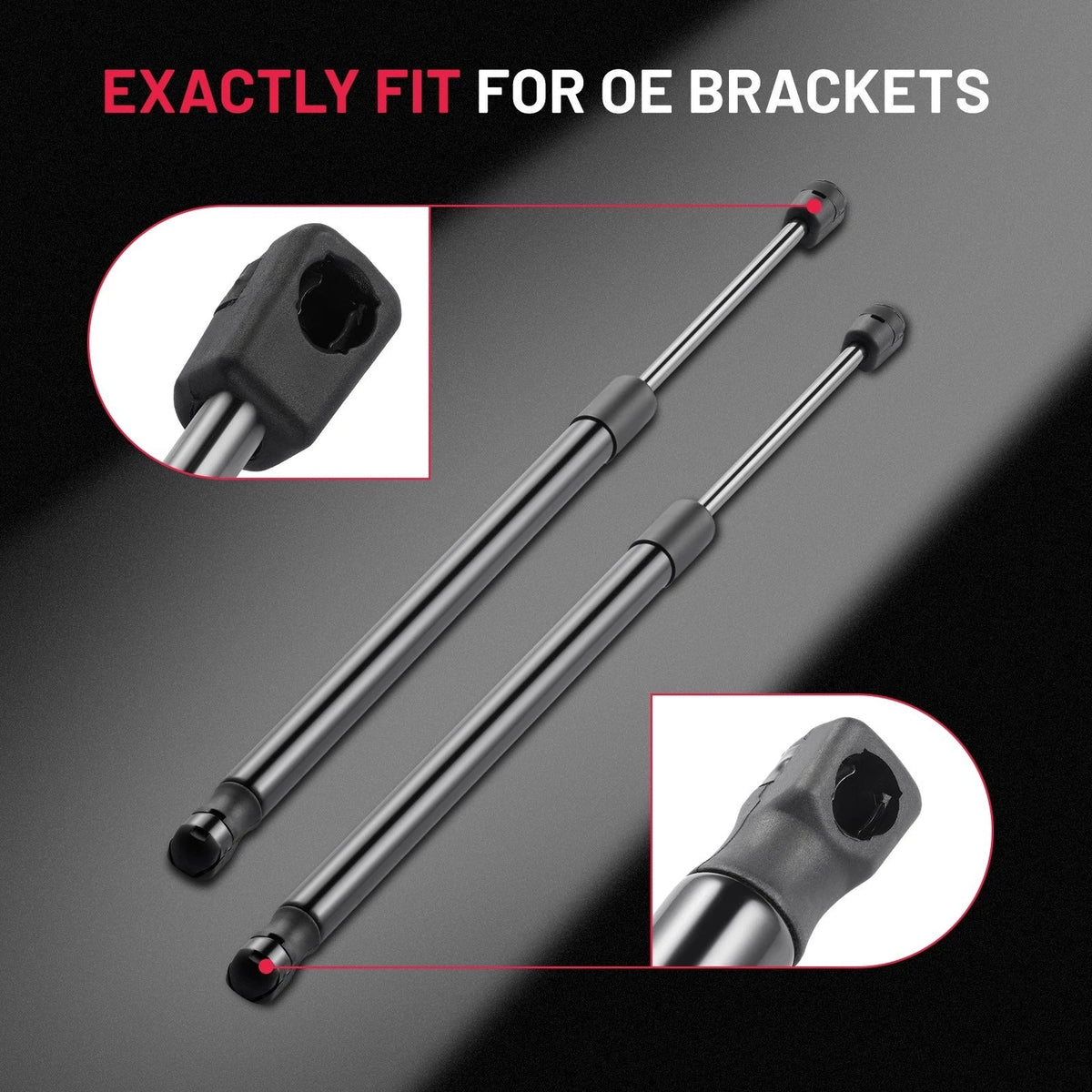 2Pcs Rear Window Gas Lift Supports Struts for Mazda Tribute (2001–2006) 4187