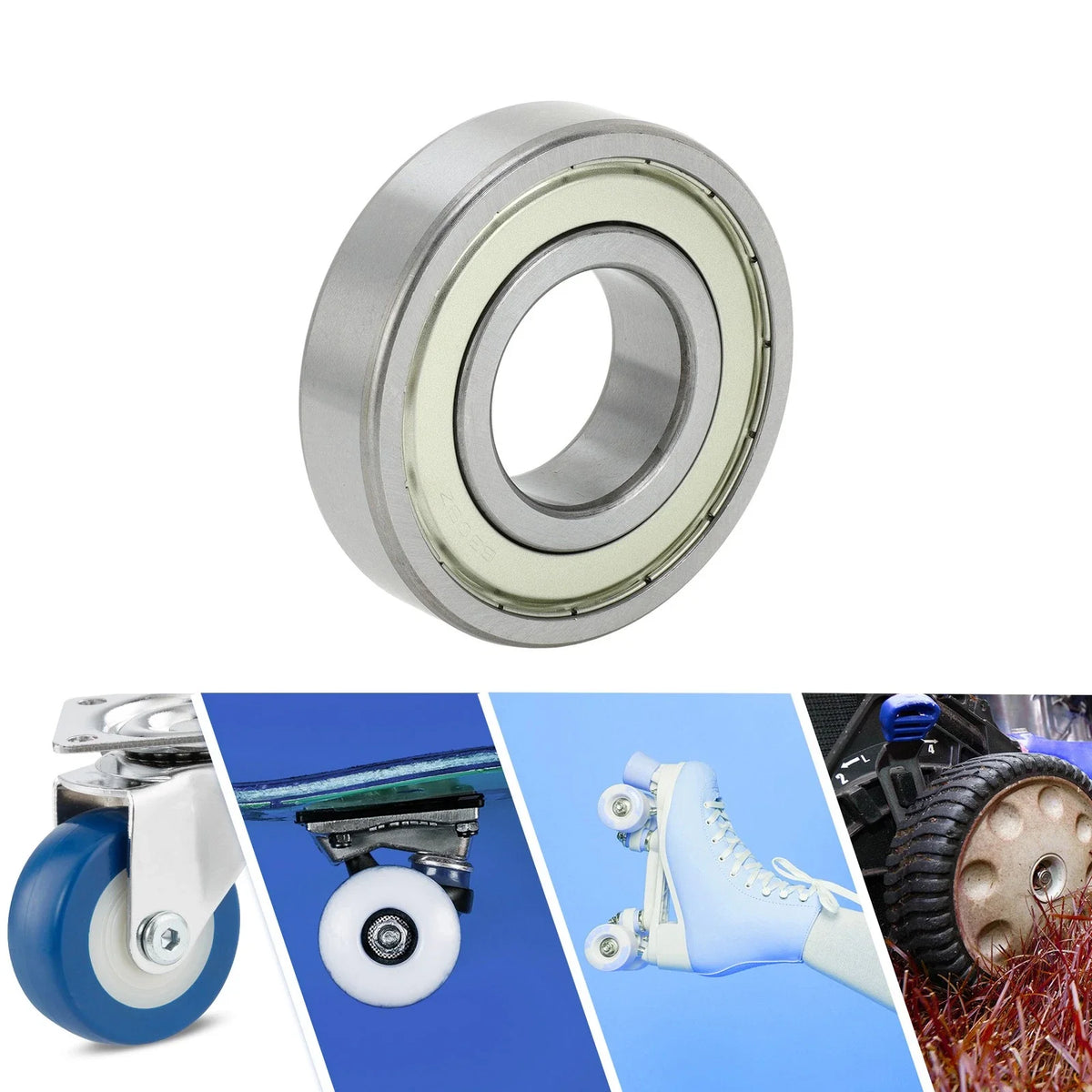 6309ZZ Deep Groove Ball Bearing for Scooter Skateboard Wheel (1 Pc)