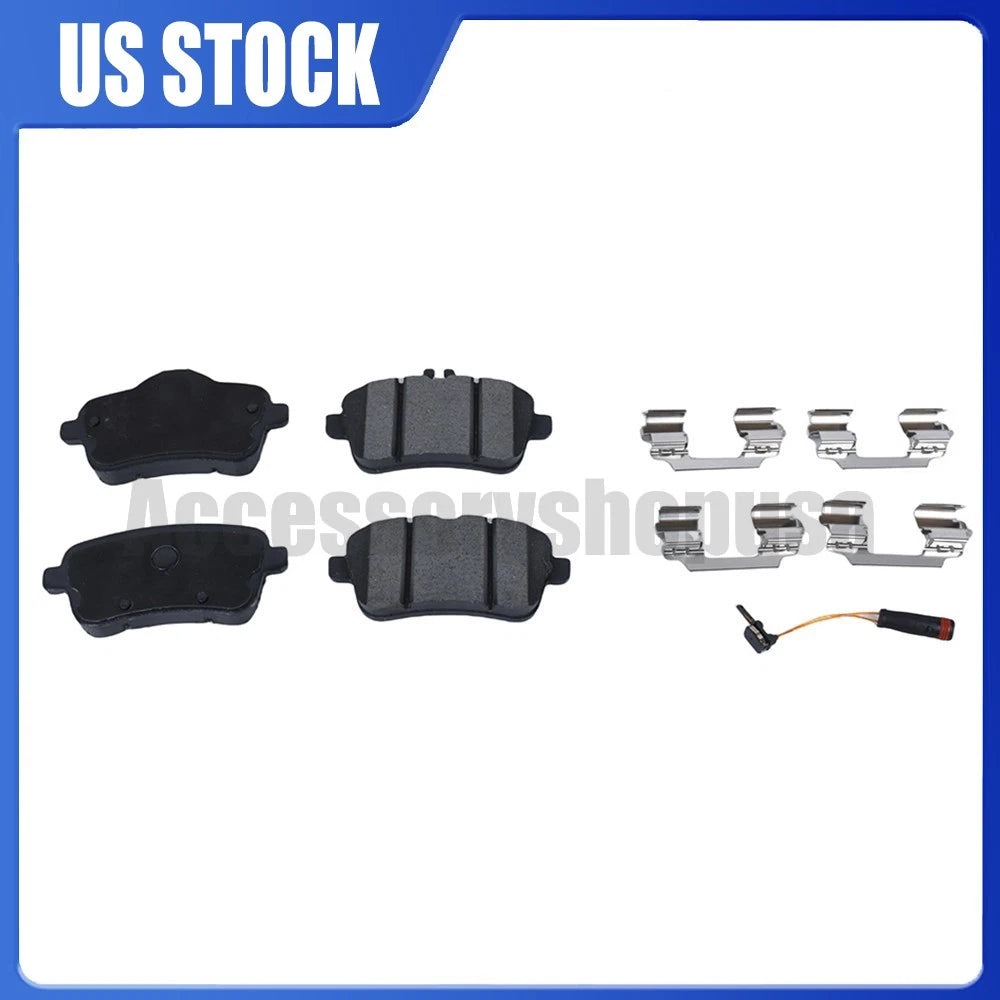 Rear Ceramic Slotted Brake Pad Set for MB C117 X156 W166 R172 (BC1630, 0064203420)