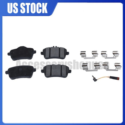 Rear Ceramic Slotted Brake Pad Set for MB C117 X156 W166 R172 (BC1630, 0064203420)